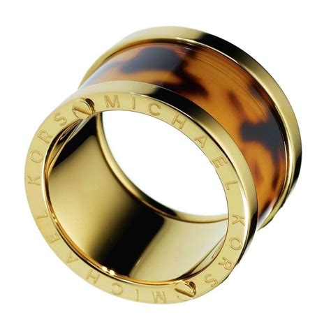 michael kors ring gold türkis